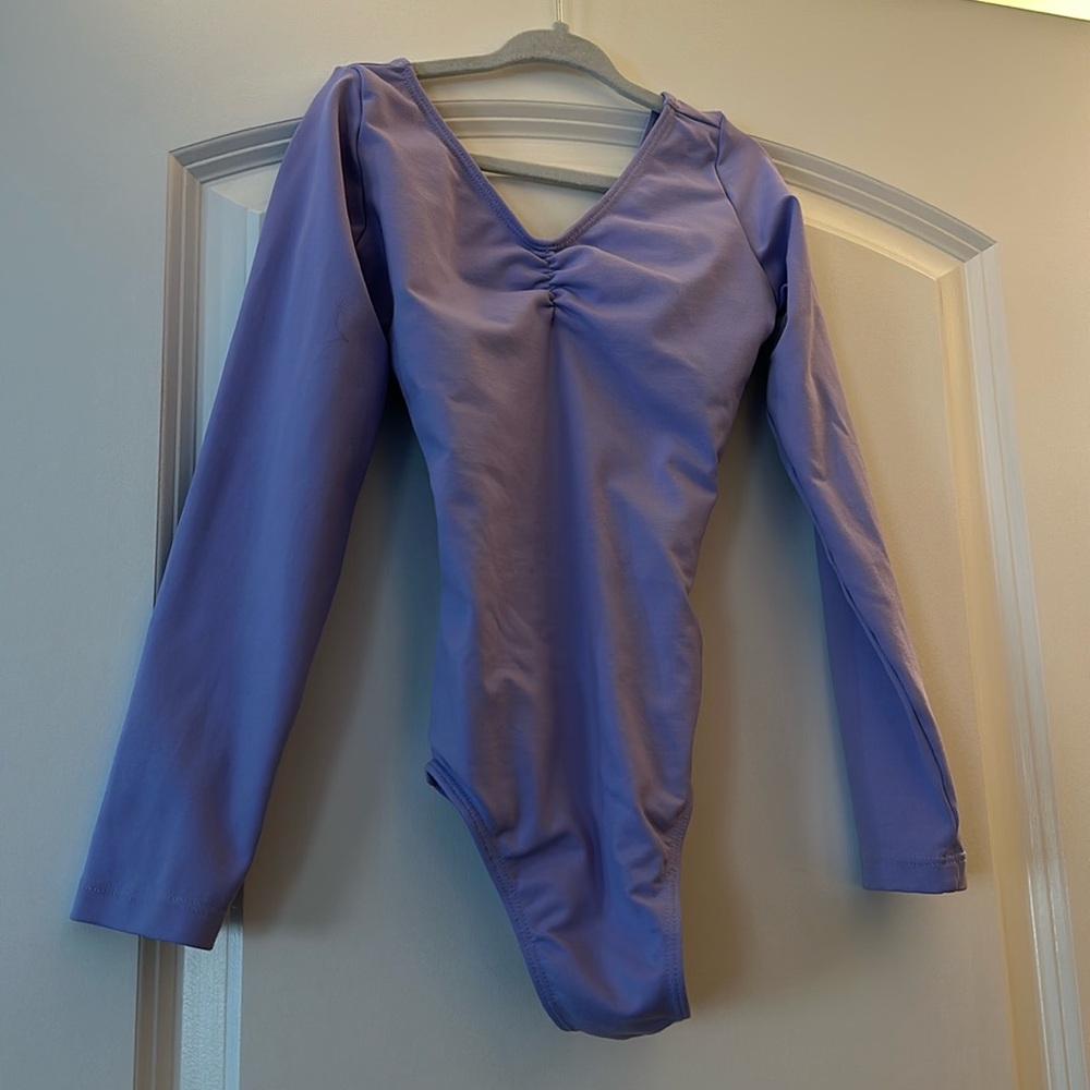 So Danca lavender leotard girls size 12-14